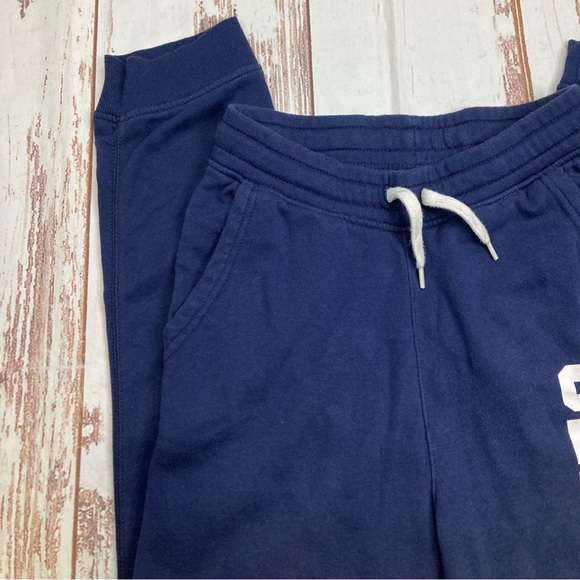 Old Navy Stretch Joggers Navy Blue & White Sz XL(14-16) - Picture 2 of 9